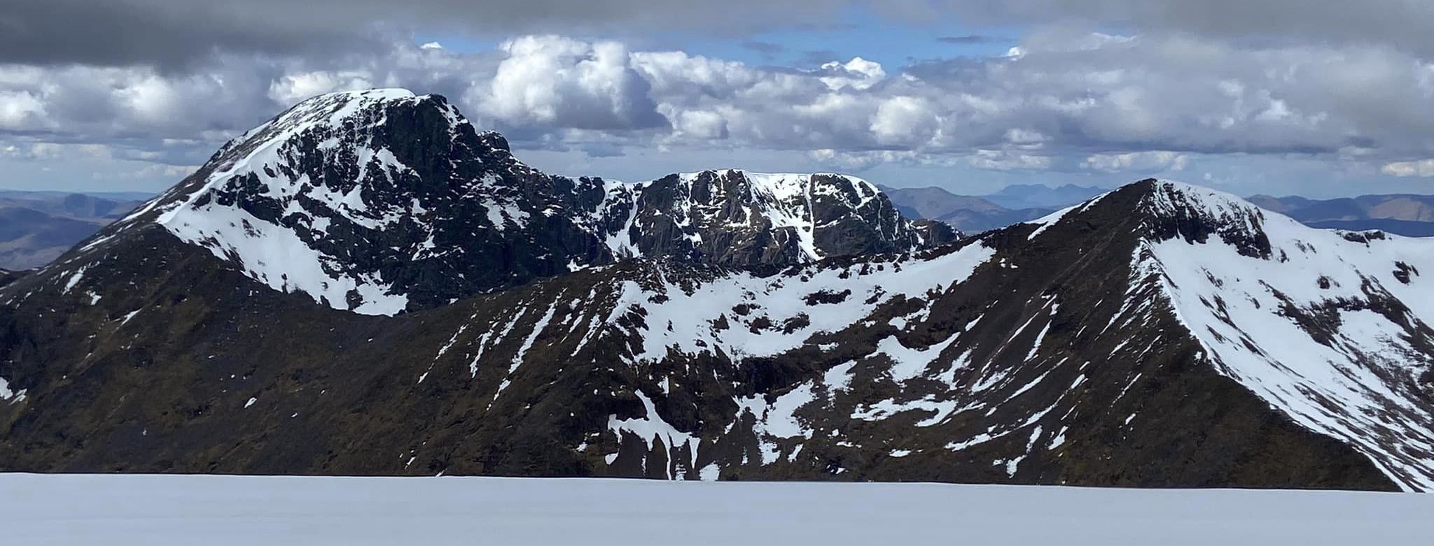 Ben Nevis from Aenoch Beag