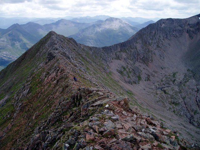 Carn Mr Dearg Arte on Ben Nevis