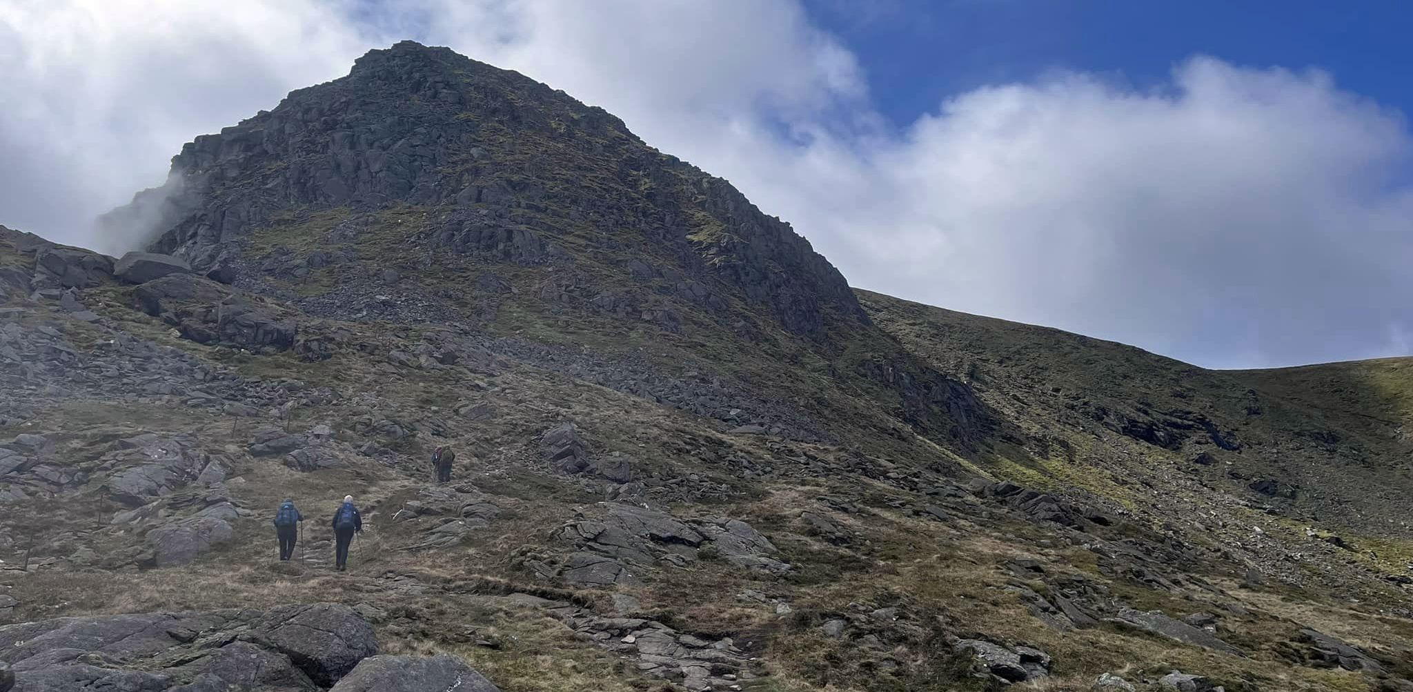 Stuc a Chroin on traverse from Ben Vorlich