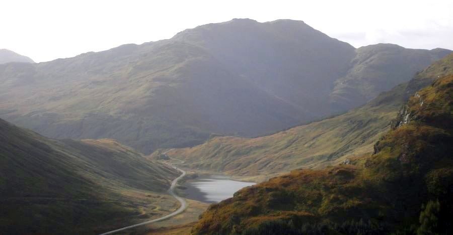 Ben Donich on ascent of Beinn an Fhidhleir