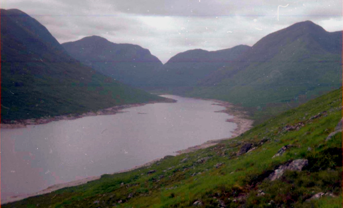 On round of 6 Munros at head of Loch Monar