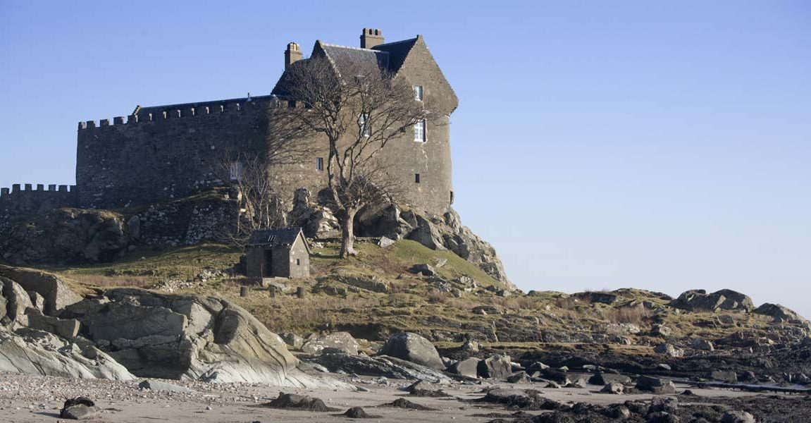 Duntrune Castle at Crinan