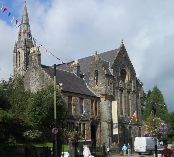 The Burgh Buildings in Dunoon