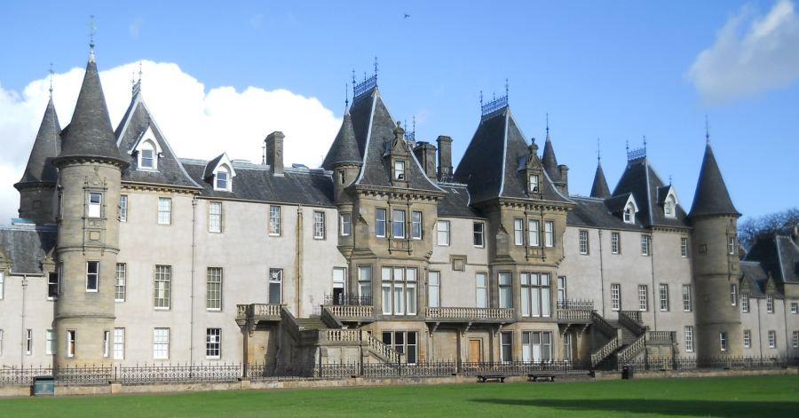 Callendar House in Callendar Park at Falkirk