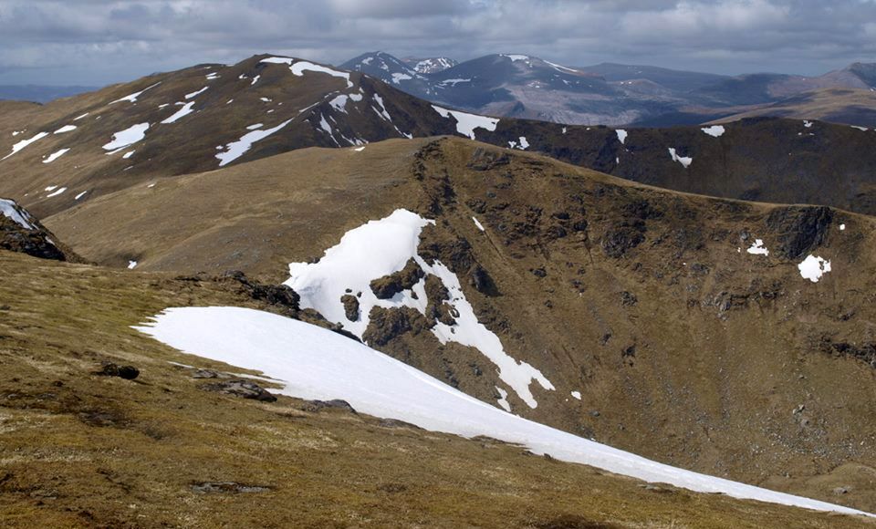 The Fannichs in the North West Highlands of Scotland