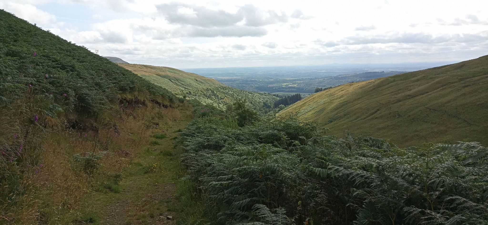 View down Fin Glen