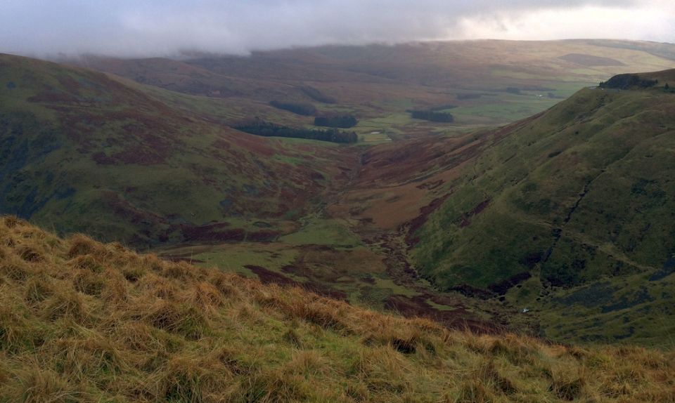 Devil's Beef Tub above Moffat