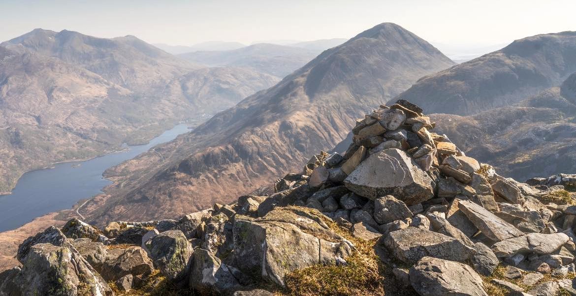 Garbh Bheinn from Pap of Glencoe