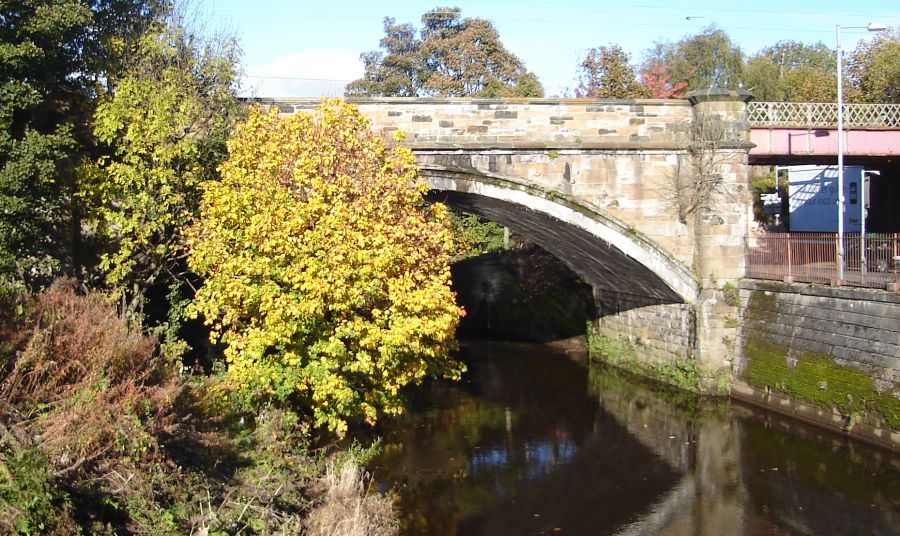 Railway Bridge over White Cart River in Cathcart