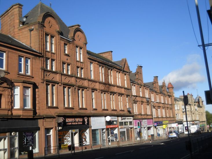 Red Sandstone Building in Quarry Street