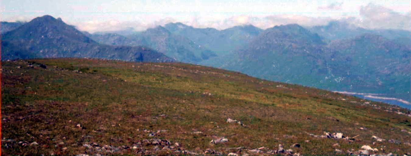 Rough Bounds of Knoydart from Gairich