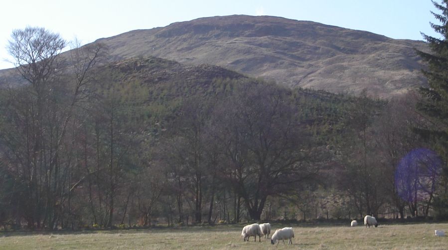 Beinn nan Imirean from Auchessan