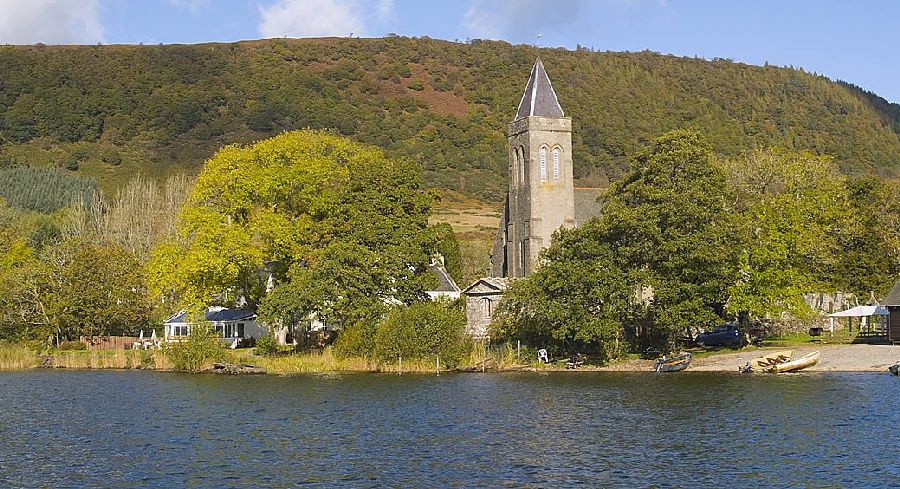 Church at The Lake of Menteith