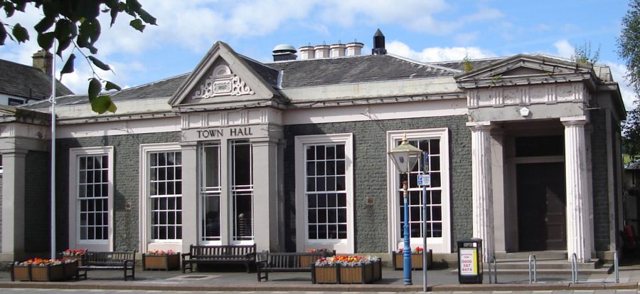 Town Hall in Moffat