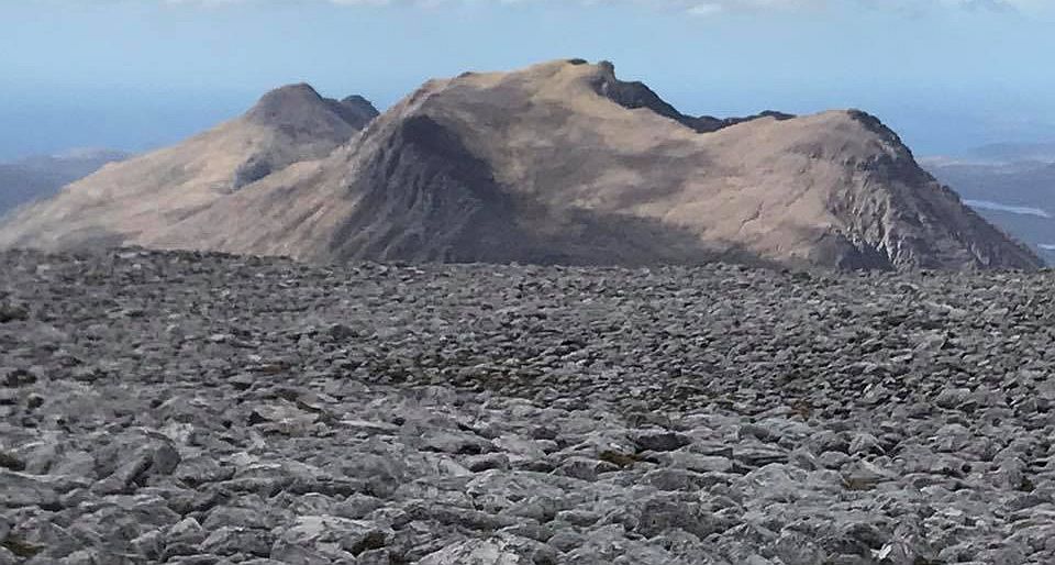 A' Mhaighdean from Mullach Coire Mhic Fhearchair