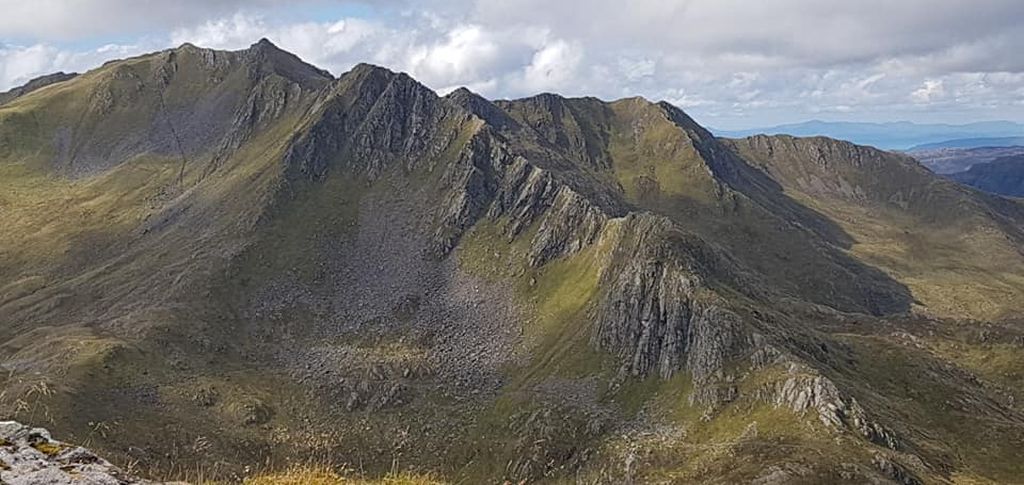 Forcan Ridge from Sgurr na Sgine