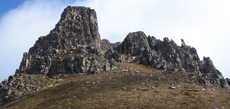 Stac Pollaidh in Wester Ross in the NW Highlands of Scotland