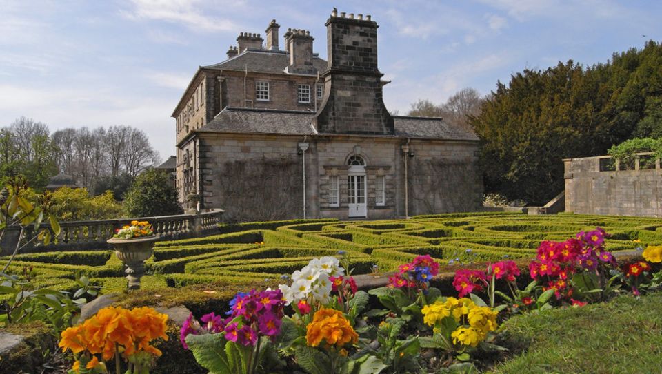 Formal Gardens at Pollock House