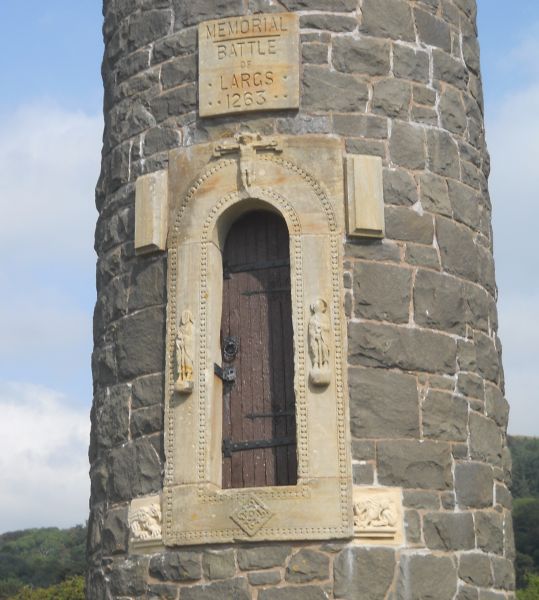 The " Pencil " monument at Largs