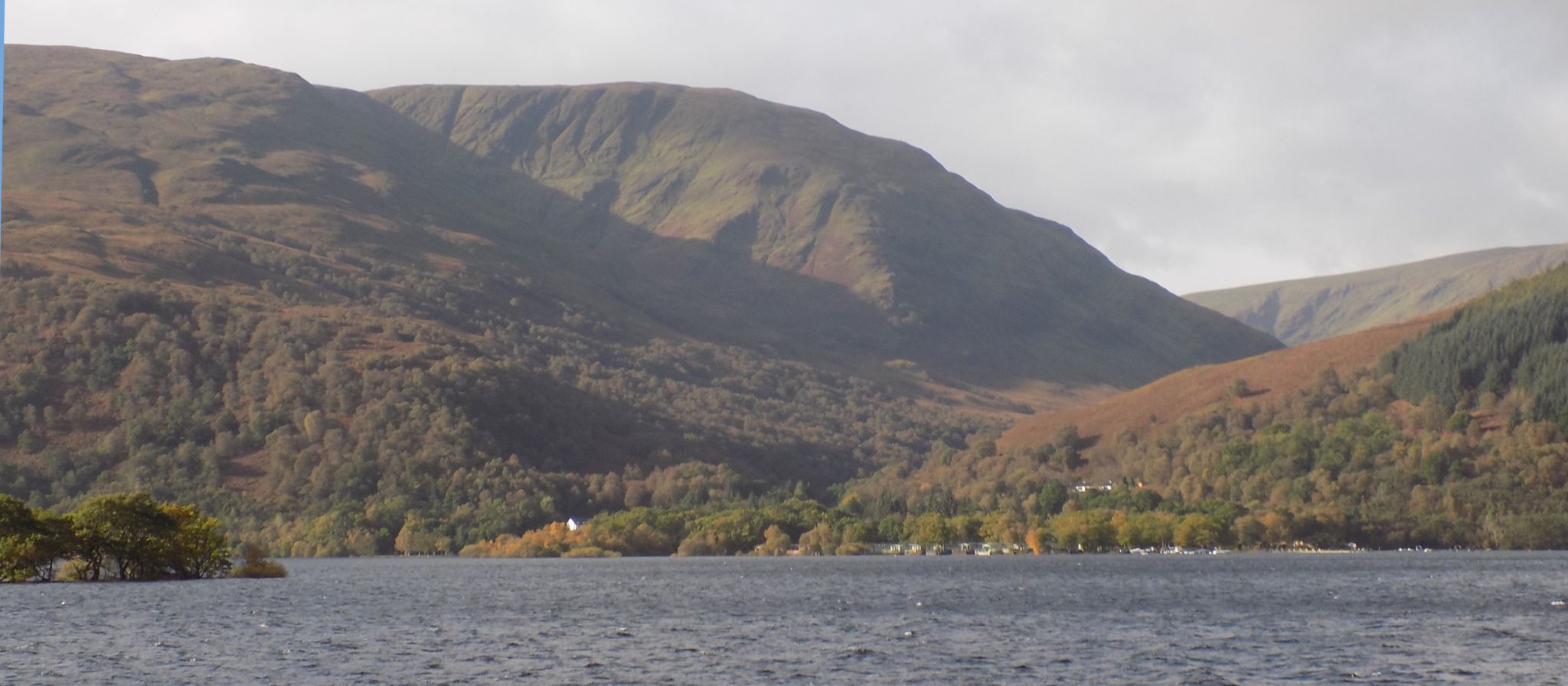 Luss Hills across Loch Lomond from Rowardennan