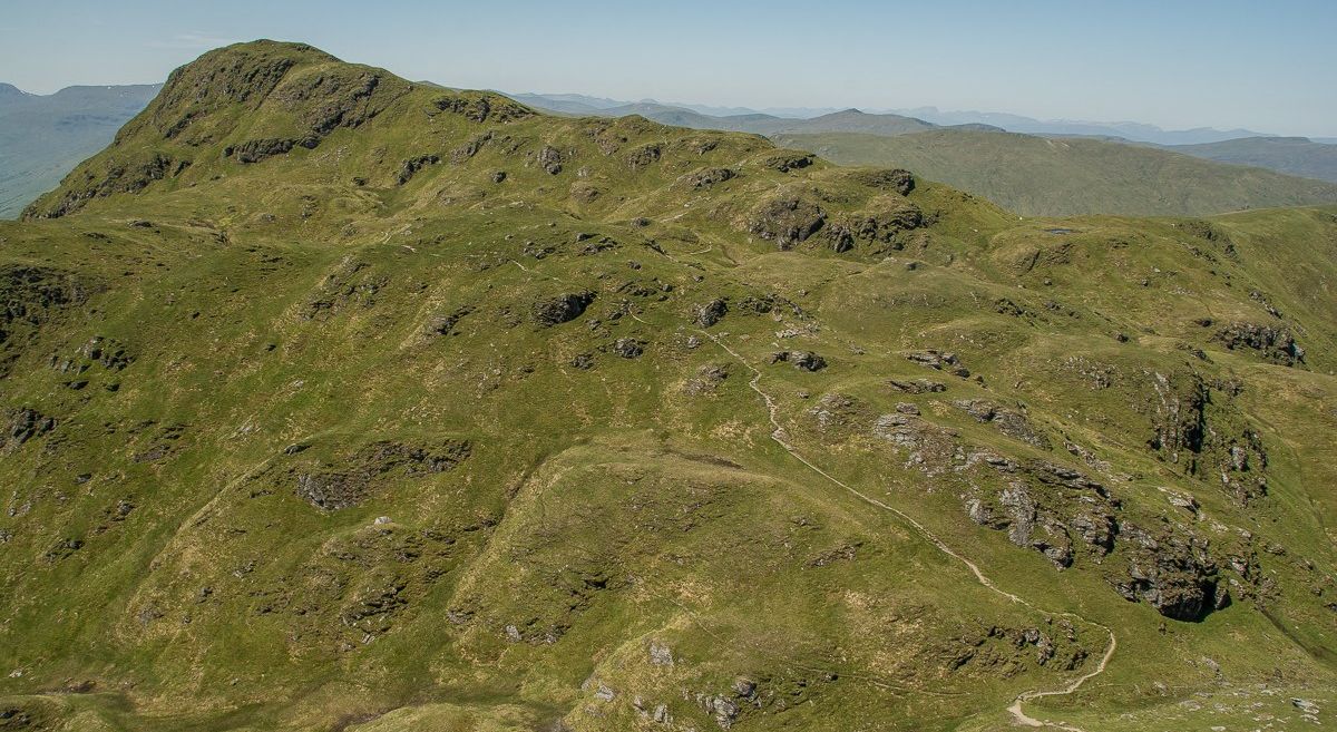 Meall Garbh ( 1026m ) on Meall nan Tarmachan