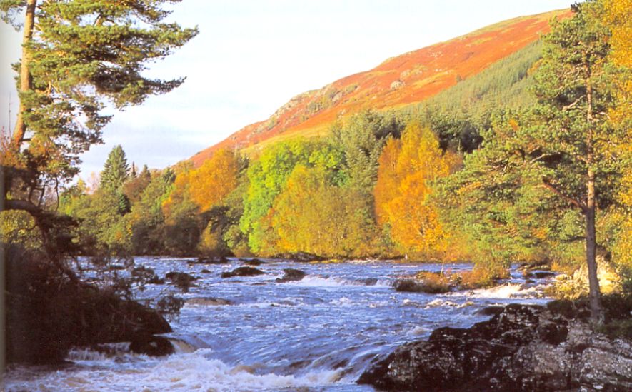 Falls of Dochart at Killin