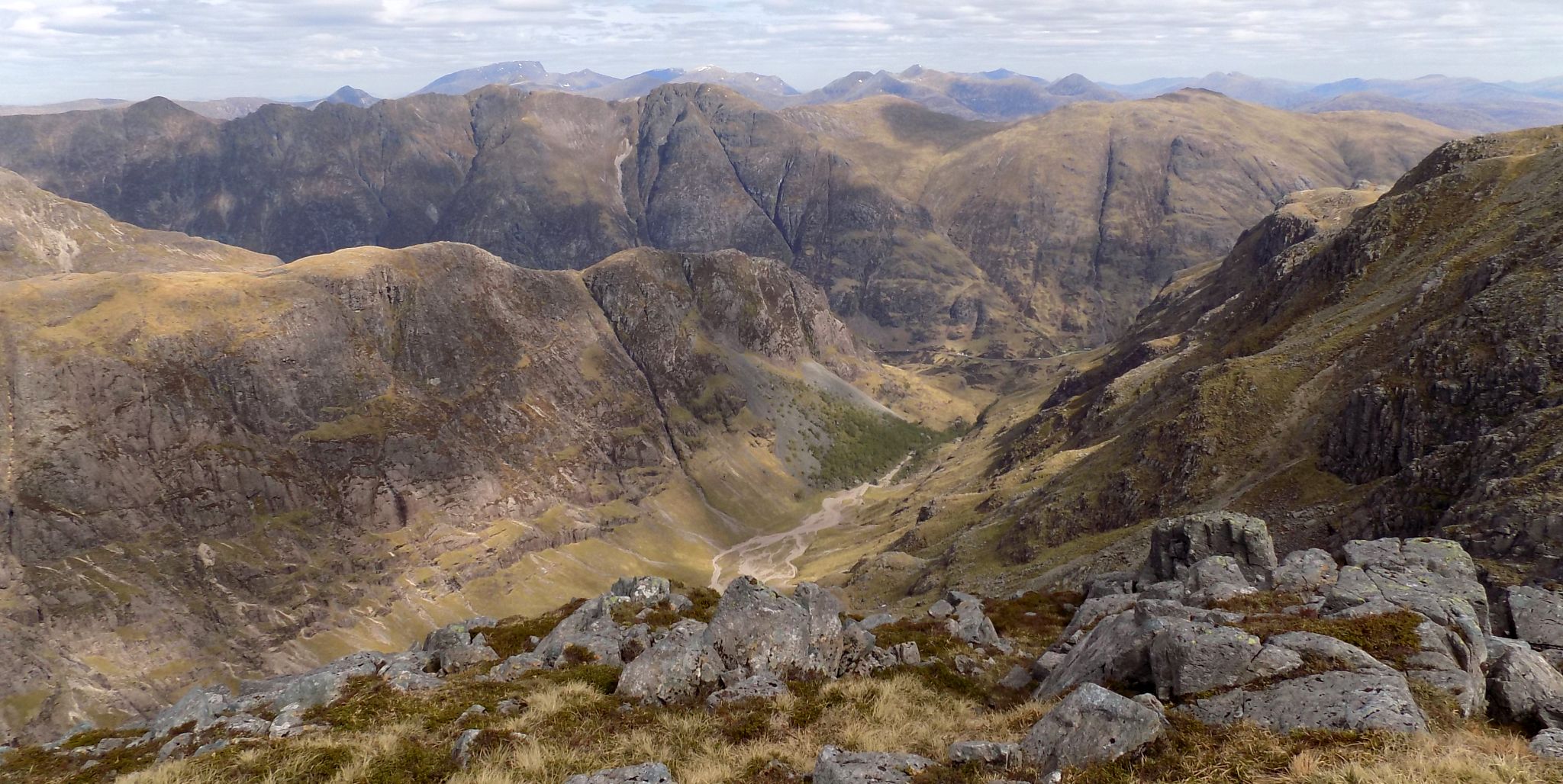 Peaks above Glen Etive