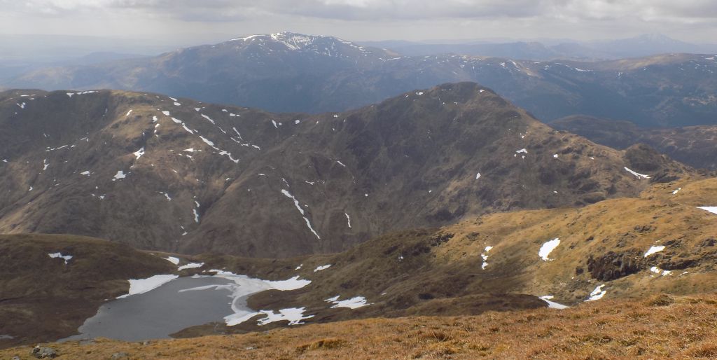 Ben Ledi and Beinn Each from Stuc a Chroin