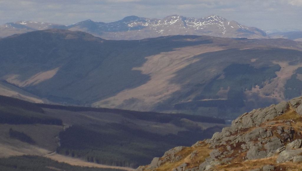 Tarmachan Group from Beinn Each