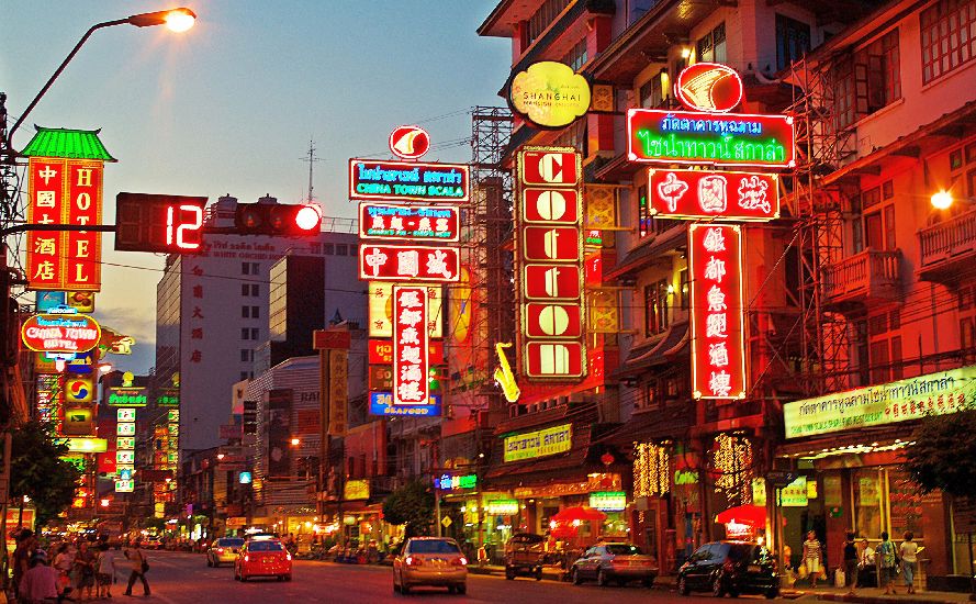 Chinatown at night