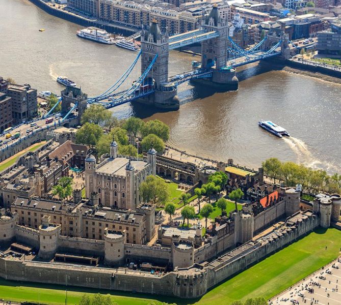 Tower Bridge and The Tower of London