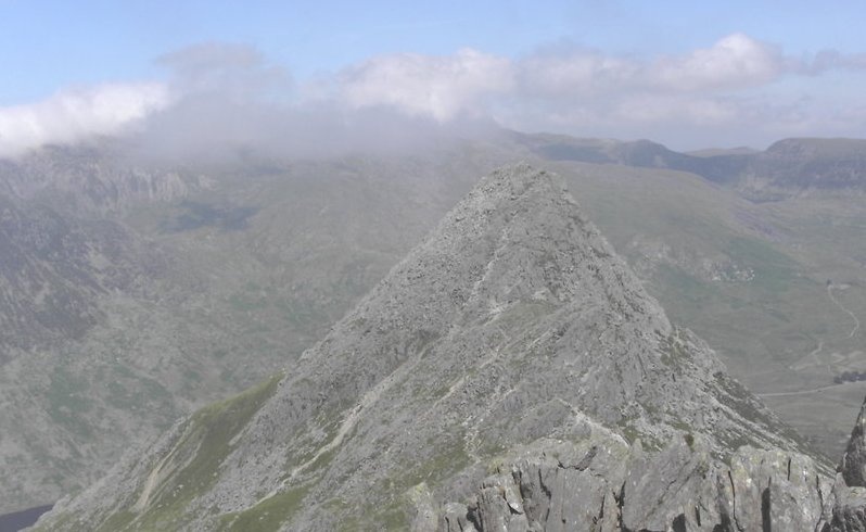 Tryfan from Glyder Fach