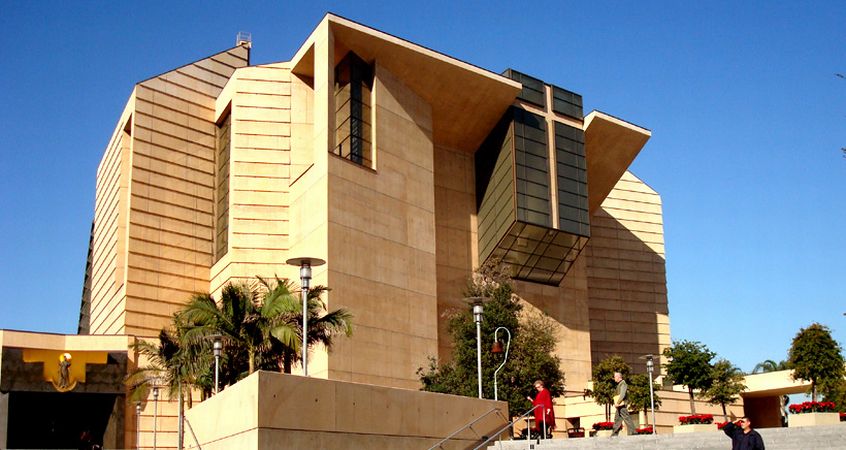 Cathedral in Los Angeles in California State of USA