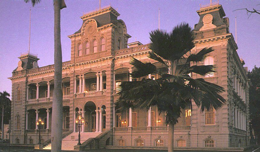 Iolani Palace in Honolulu