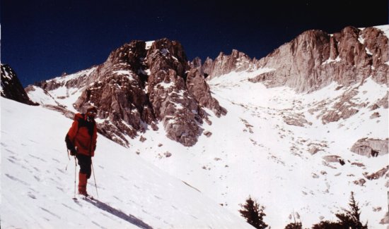 Mt. Whitney in Sierra Nevada of California