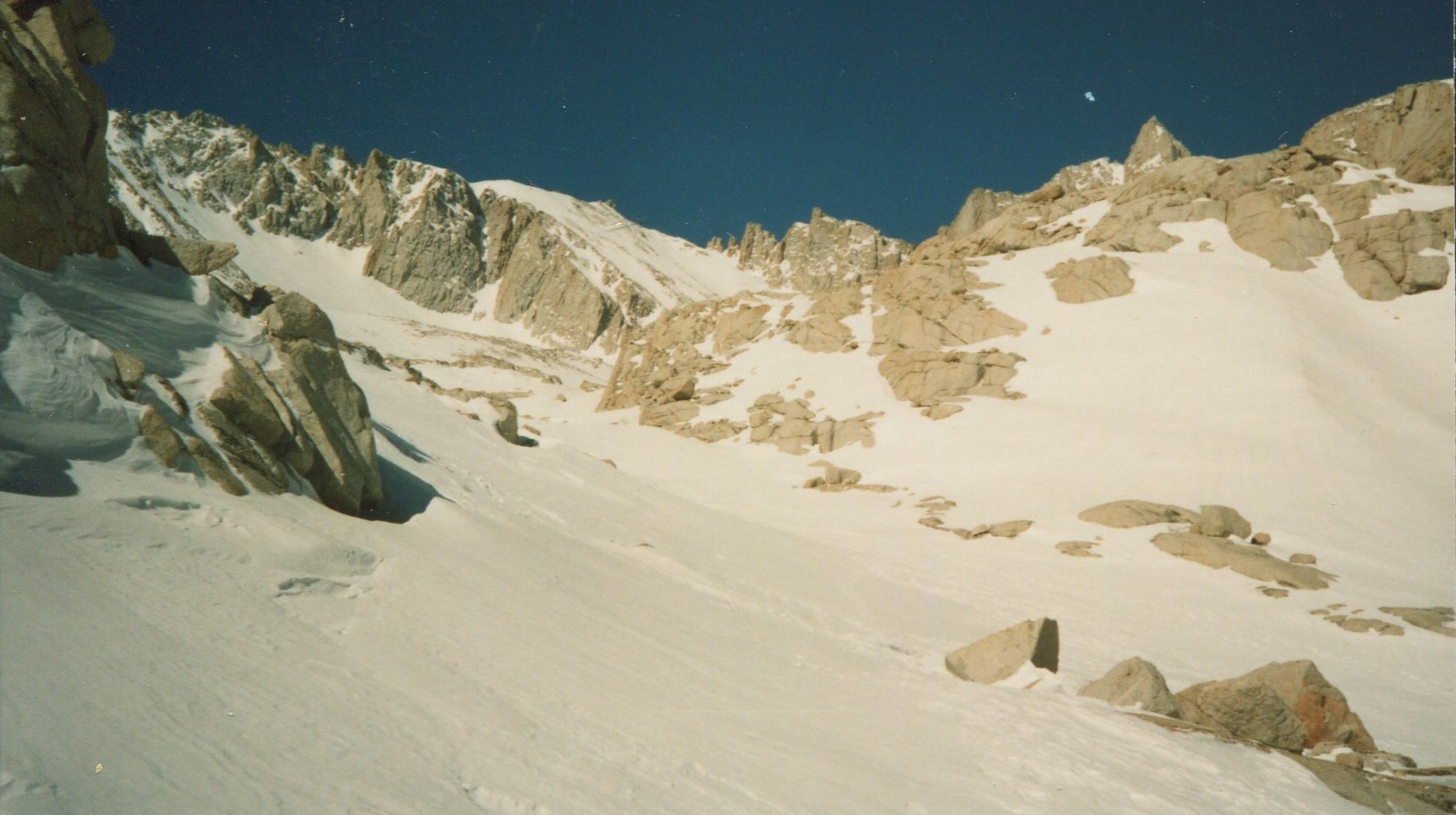 On springtime ascent of Mount Whitney