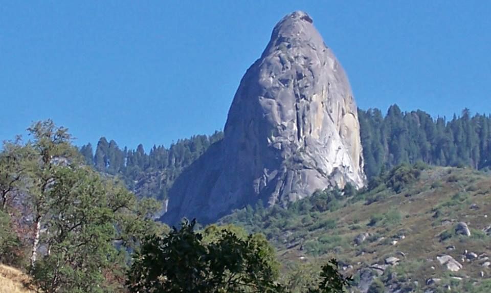 Moro Rock in Sequoia National Park