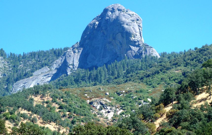 Moro Rock in Sequoia National Park