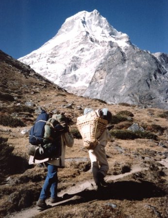 Peak 43 from the Hinku Valley