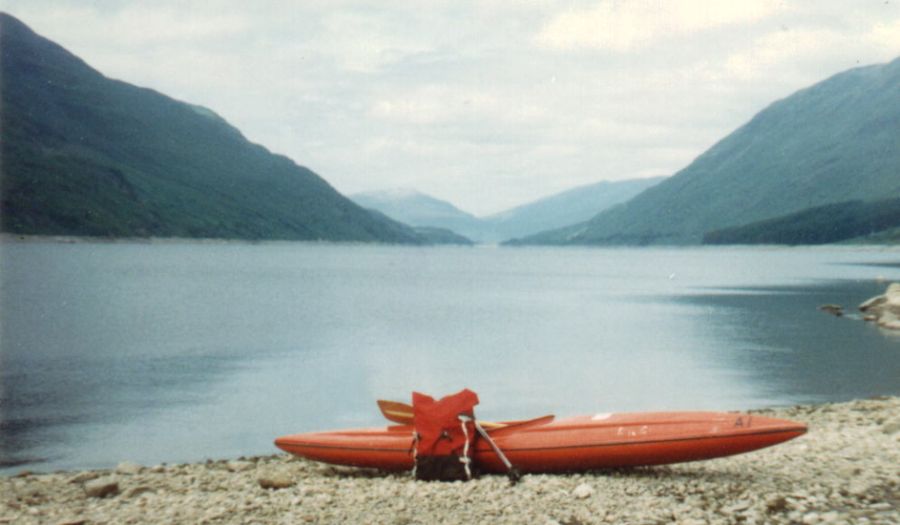 Loch Treig in the Highlands of Scotland