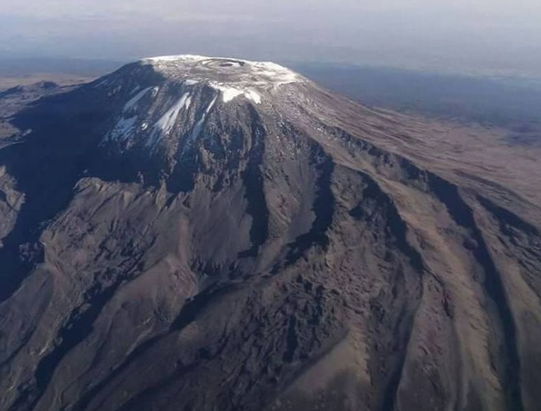 Mount Kilimanjaro in Tanzania - highest mountain in Africa